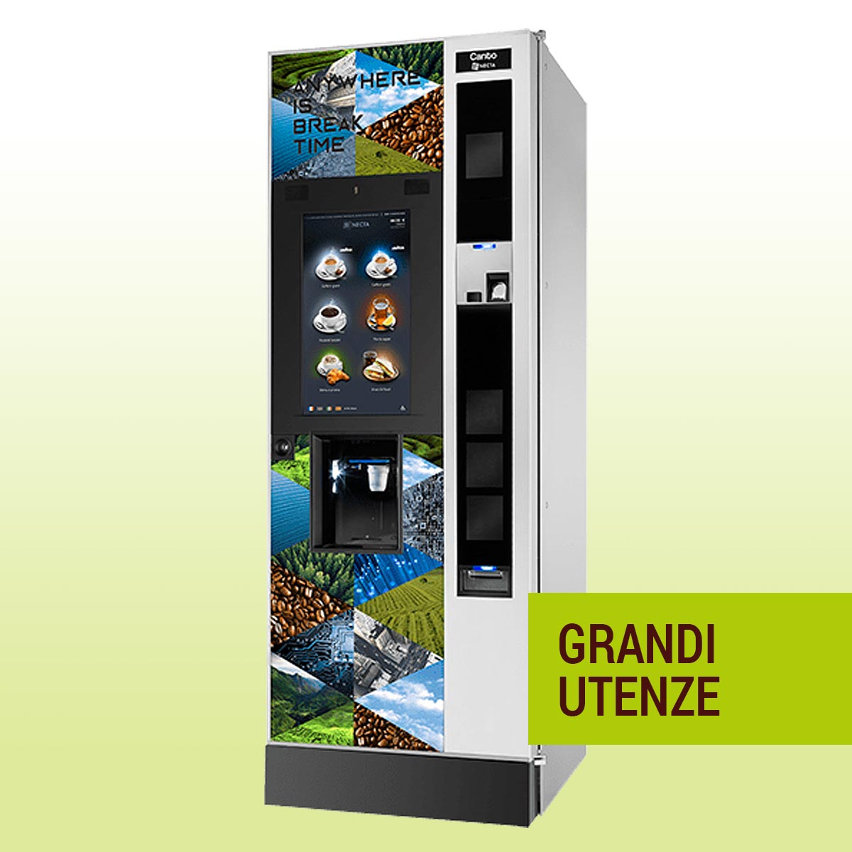 Distributori automatici caffè per grandi aziende
